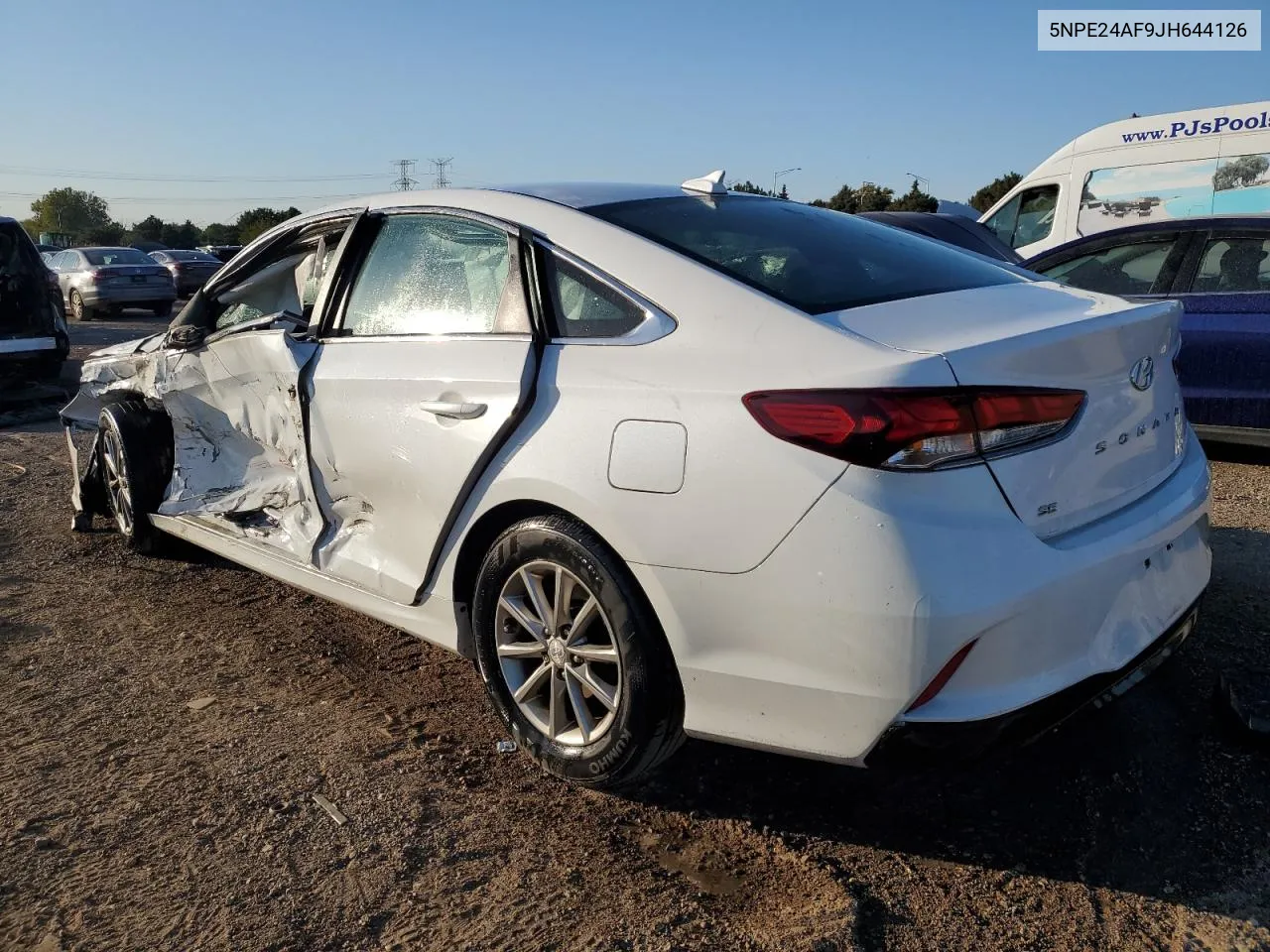 5NPE24AF9JH644126 2018 Hyundai Sonata Se