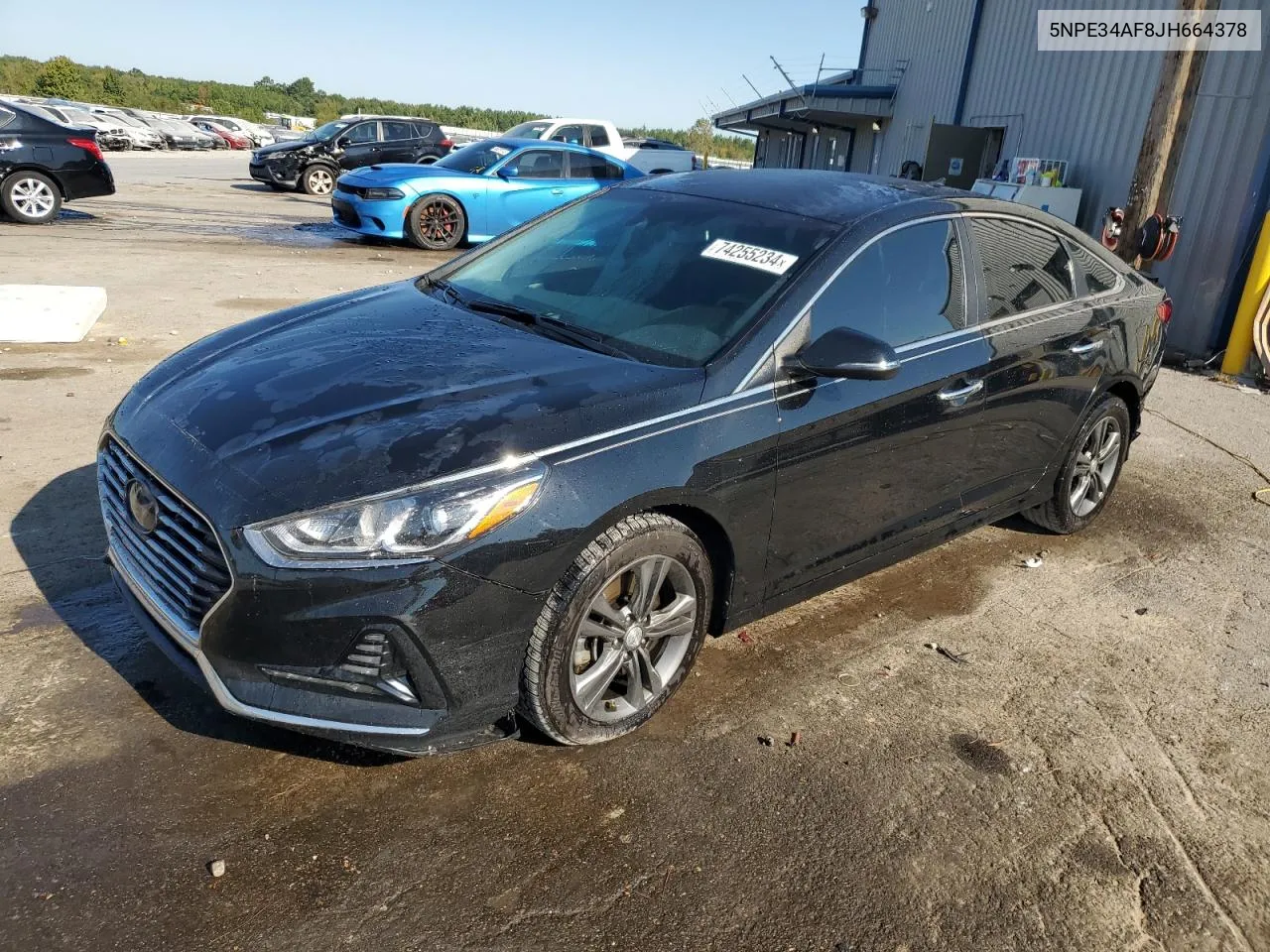 2018 Hyundai Sonata Sport VIN: 5NPE34AF8JH664378 Lot: 74255234