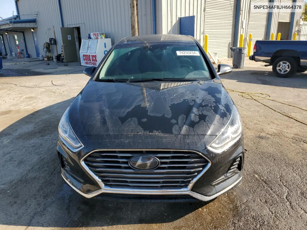 2018 Hyundai Sonata Sport VIN: 5NPE34AF8JH664378 Lot: 74255234