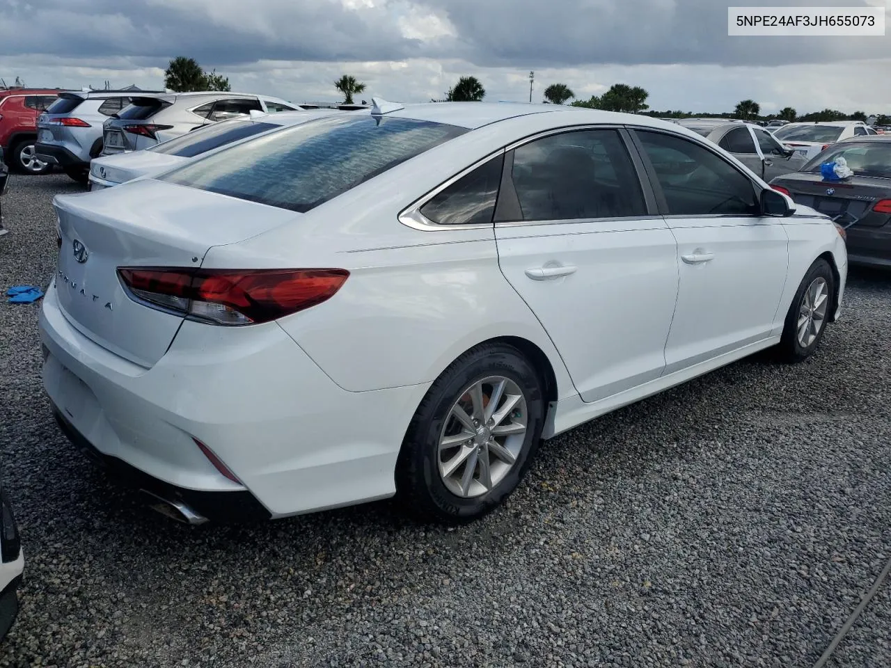 2018 Hyundai Sonata Se VIN: 5NPE24AF3JH655073 Lot: 74285734