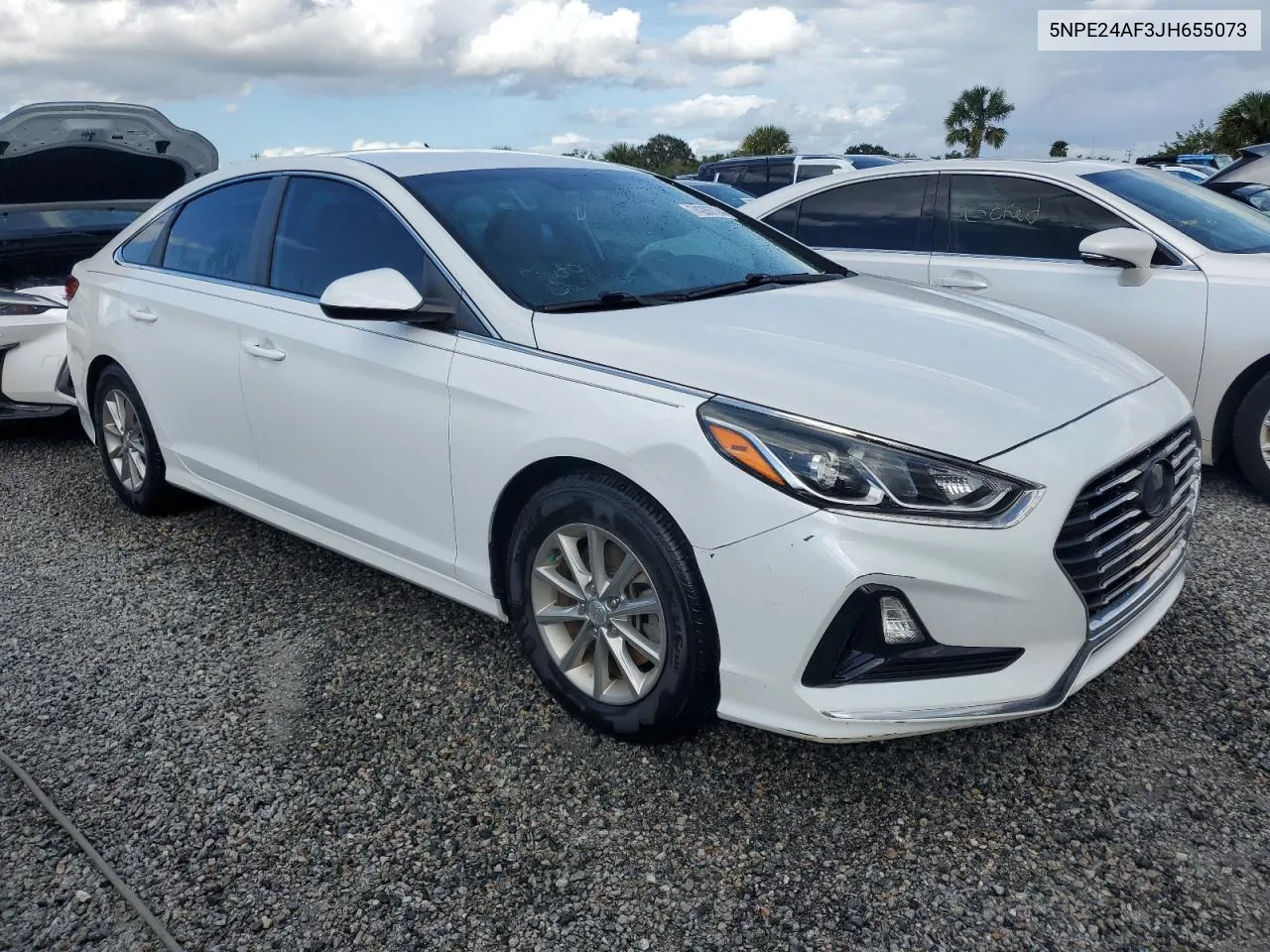 2018 Hyundai Sonata Se VIN: 5NPE24AF3JH655073 Lot: 74285734