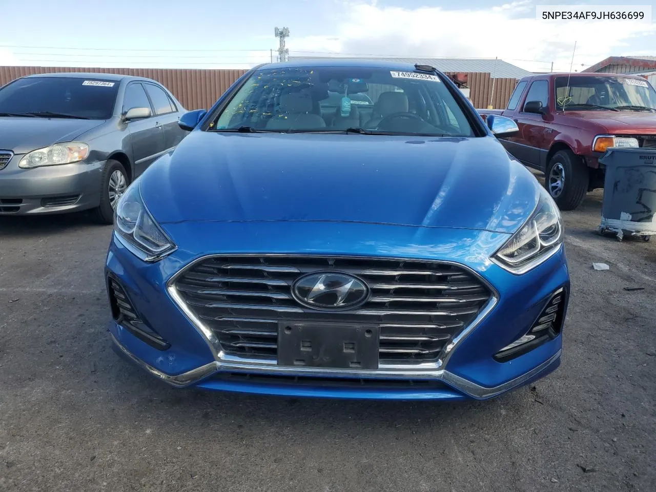 2018 Hyundai Sonata Sport VIN: 5NPE34AF9JH636699 Lot: 74952334