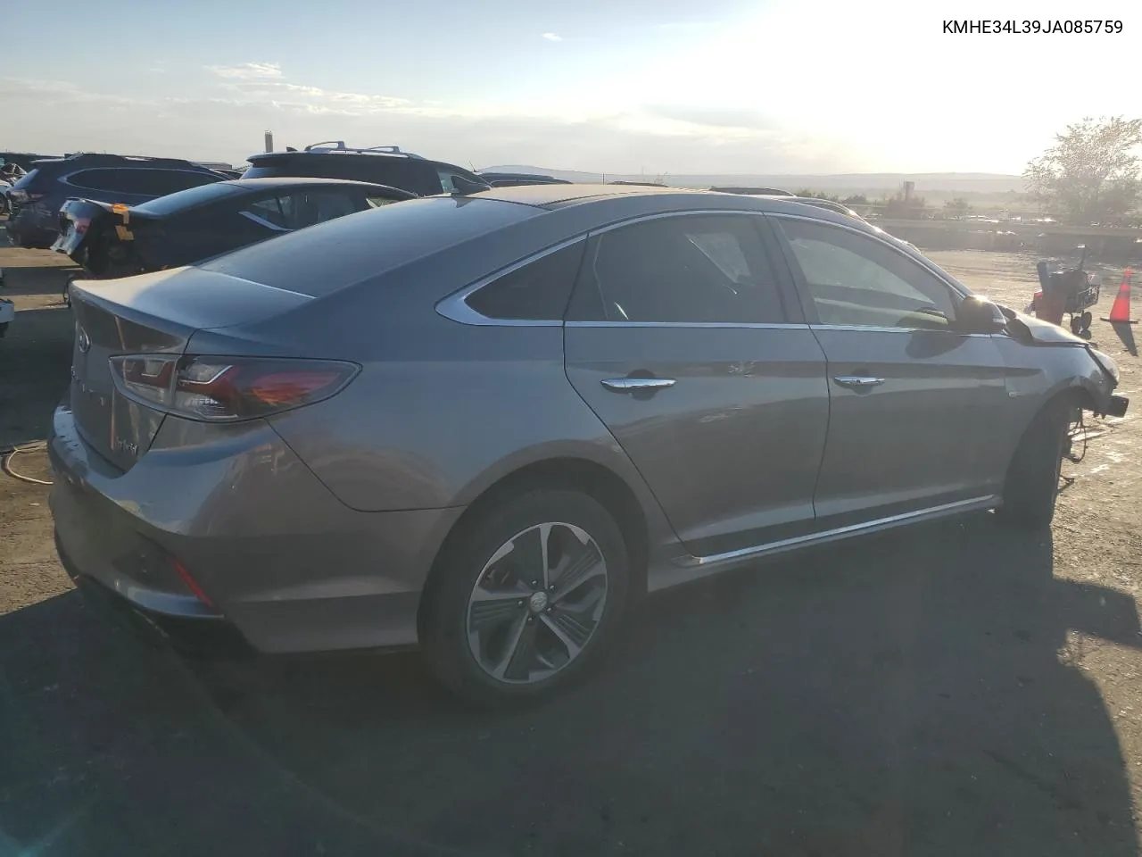 2018 Hyundai Sonata Hybrid VIN: KMHE34L39JA085759 Lot: 75012704