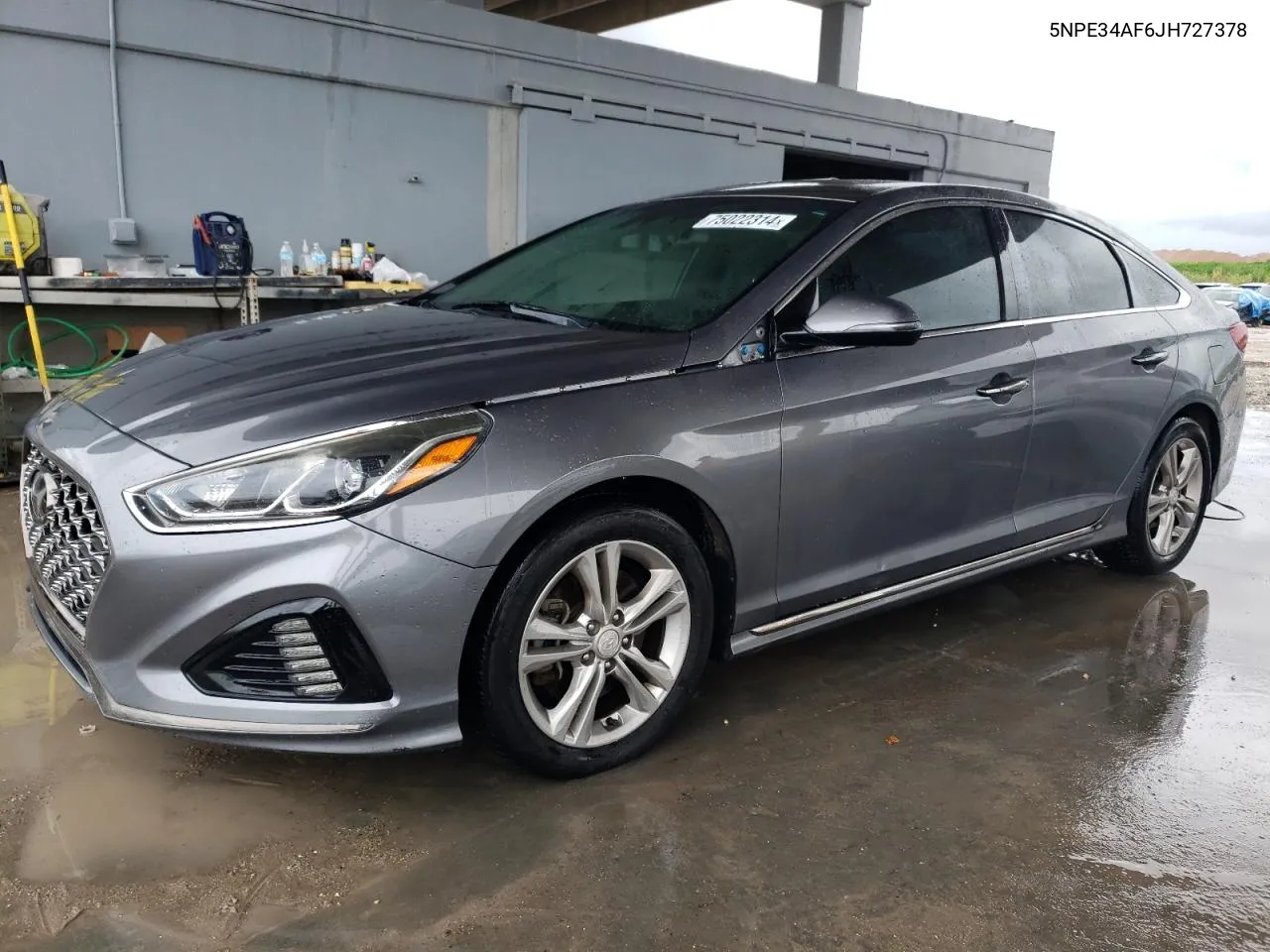 5NPE34AF6JH727378 2018 Hyundai Sonata Sport