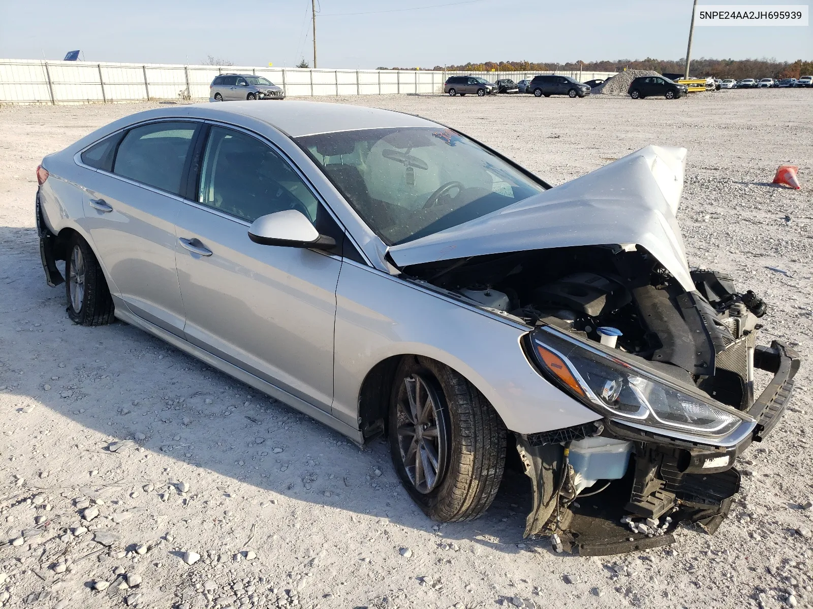 5NPE24AA2JH695939 2018 Hyundai Sonata Eco