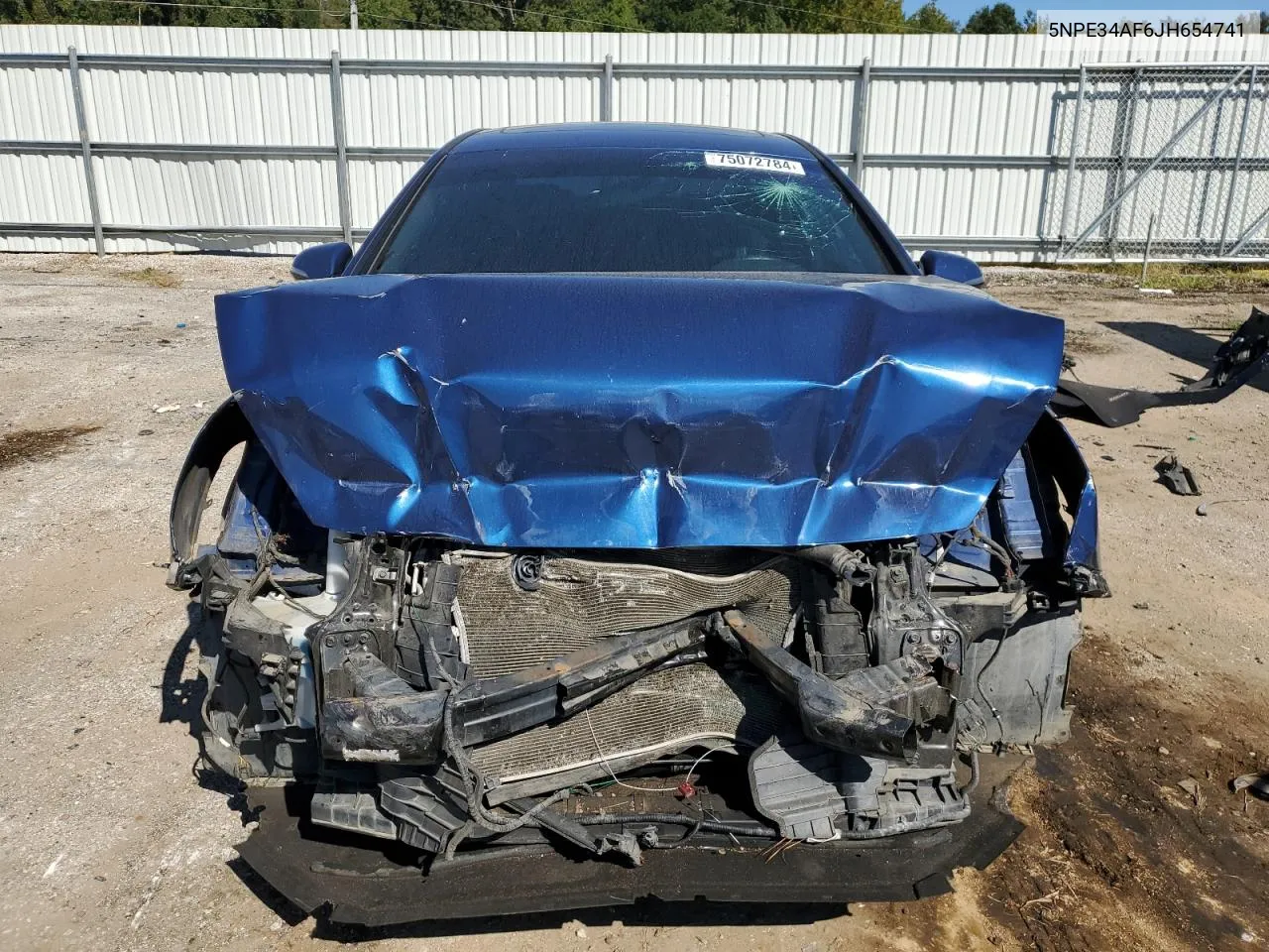 5NPE34AF6JH654741 2018 Hyundai Sonata Sport