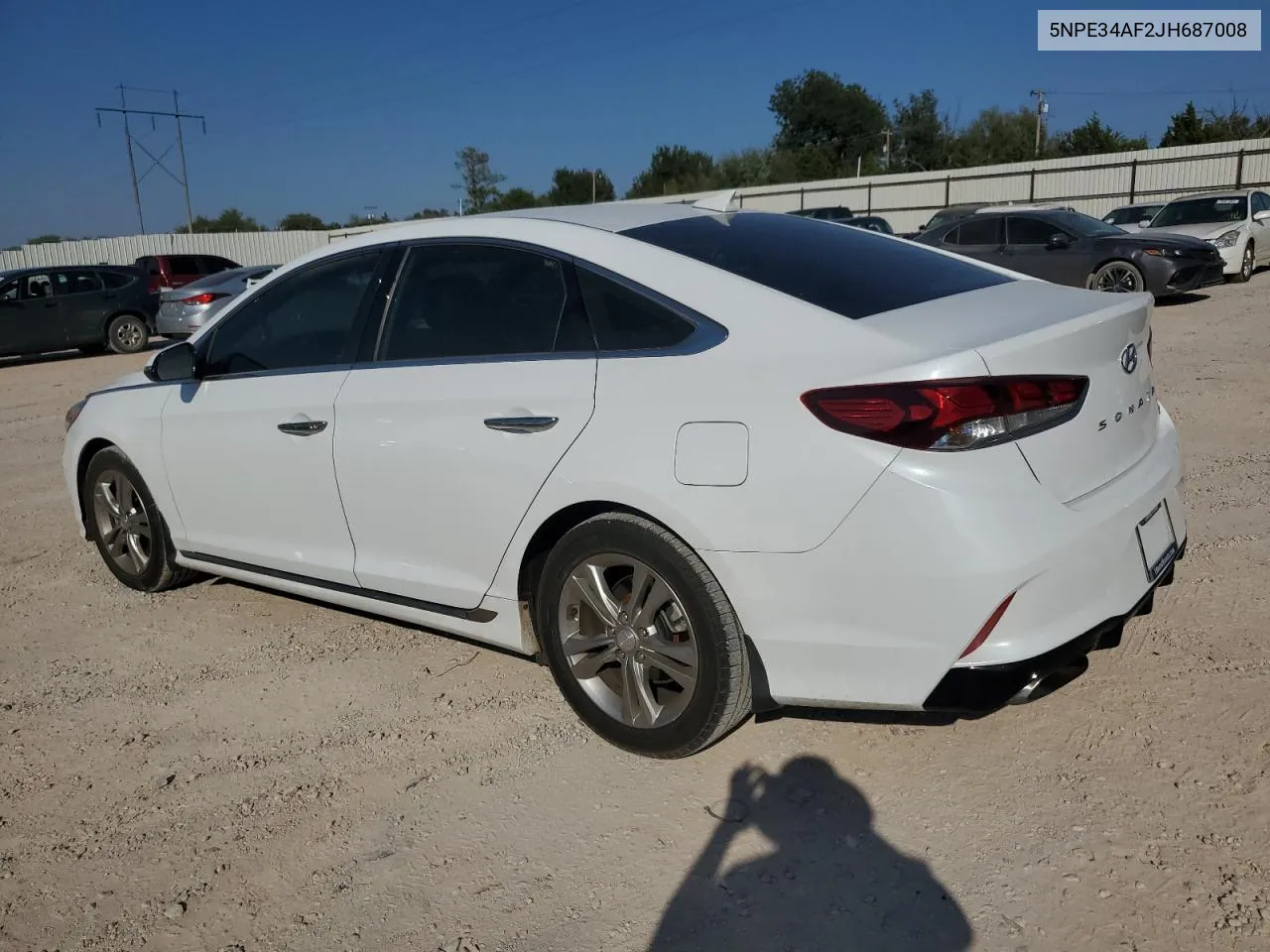 5NPE34AF2JH687008 2018 Hyundai Sonata Sport