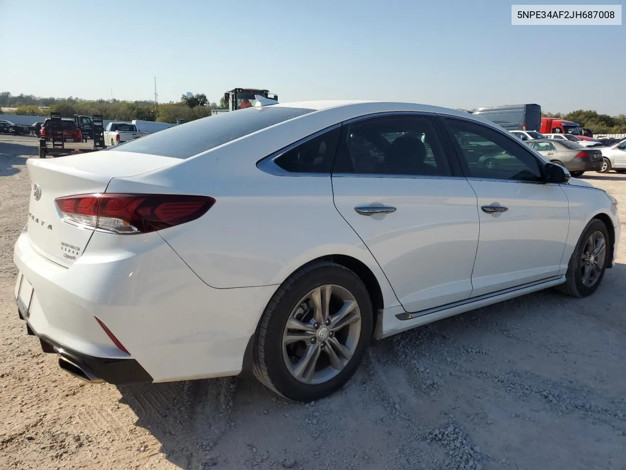 5NPE34AF2JH687008 2018 Hyundai Sonata Sport