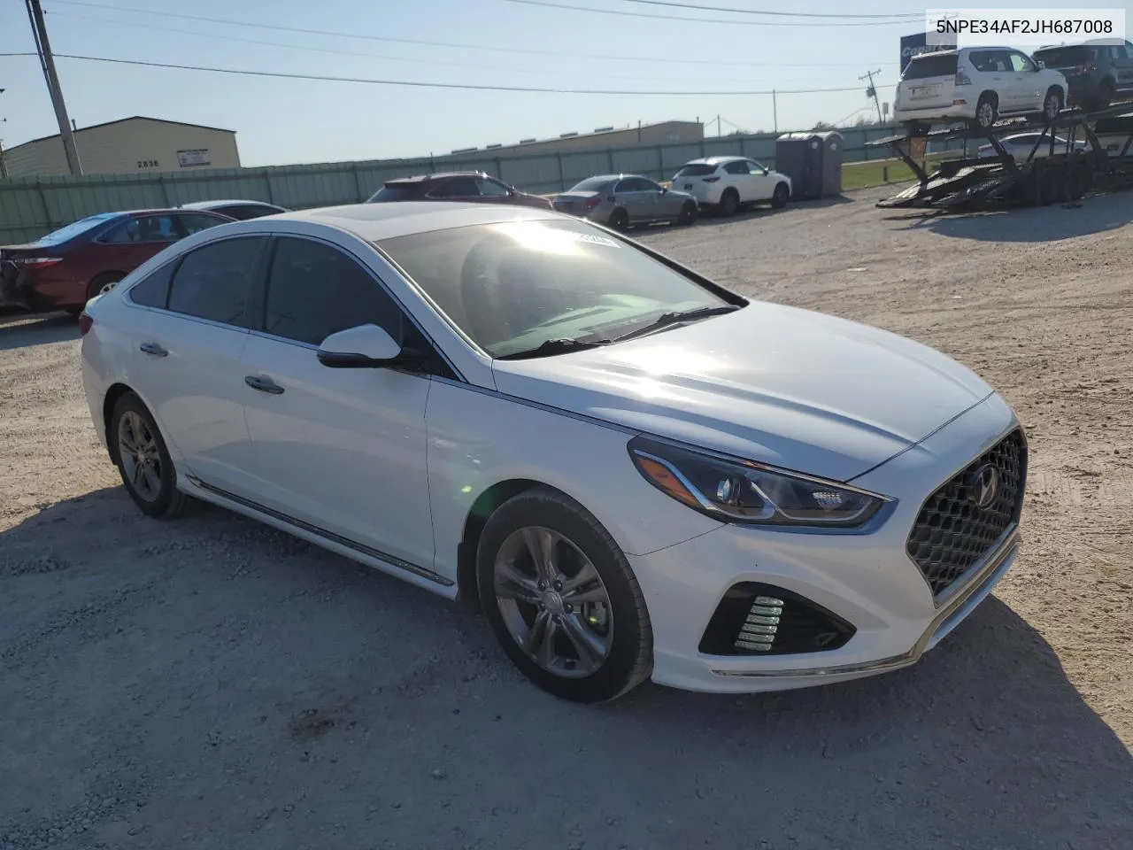 2018 Hyundai Sonata Sport VIN: 5NPE34AF2JH687008 Lot: 75083244