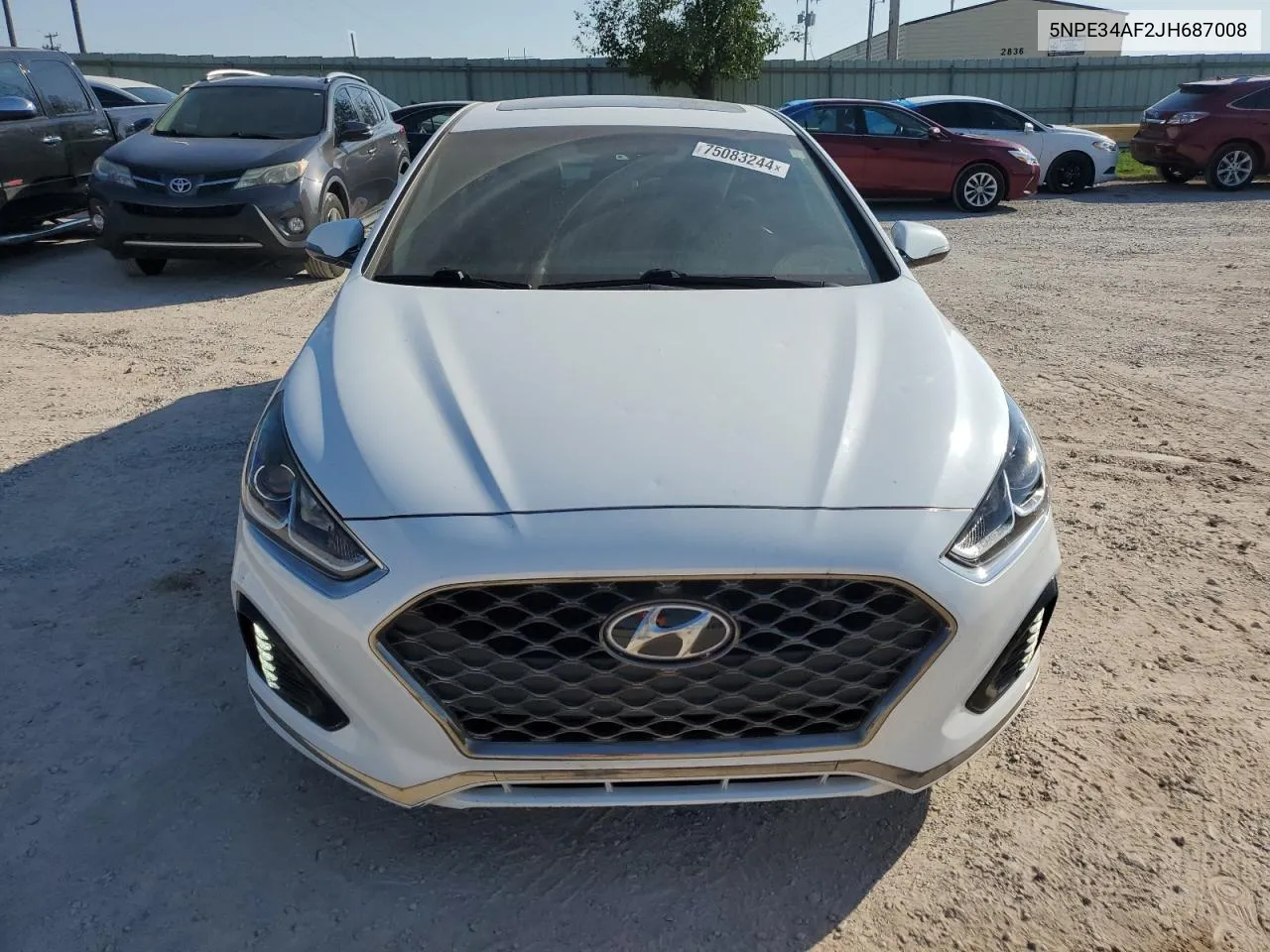 2018 Hyundai Sonata Sport VIN: 5NPE34AF2JH687008 Lot: 75083244