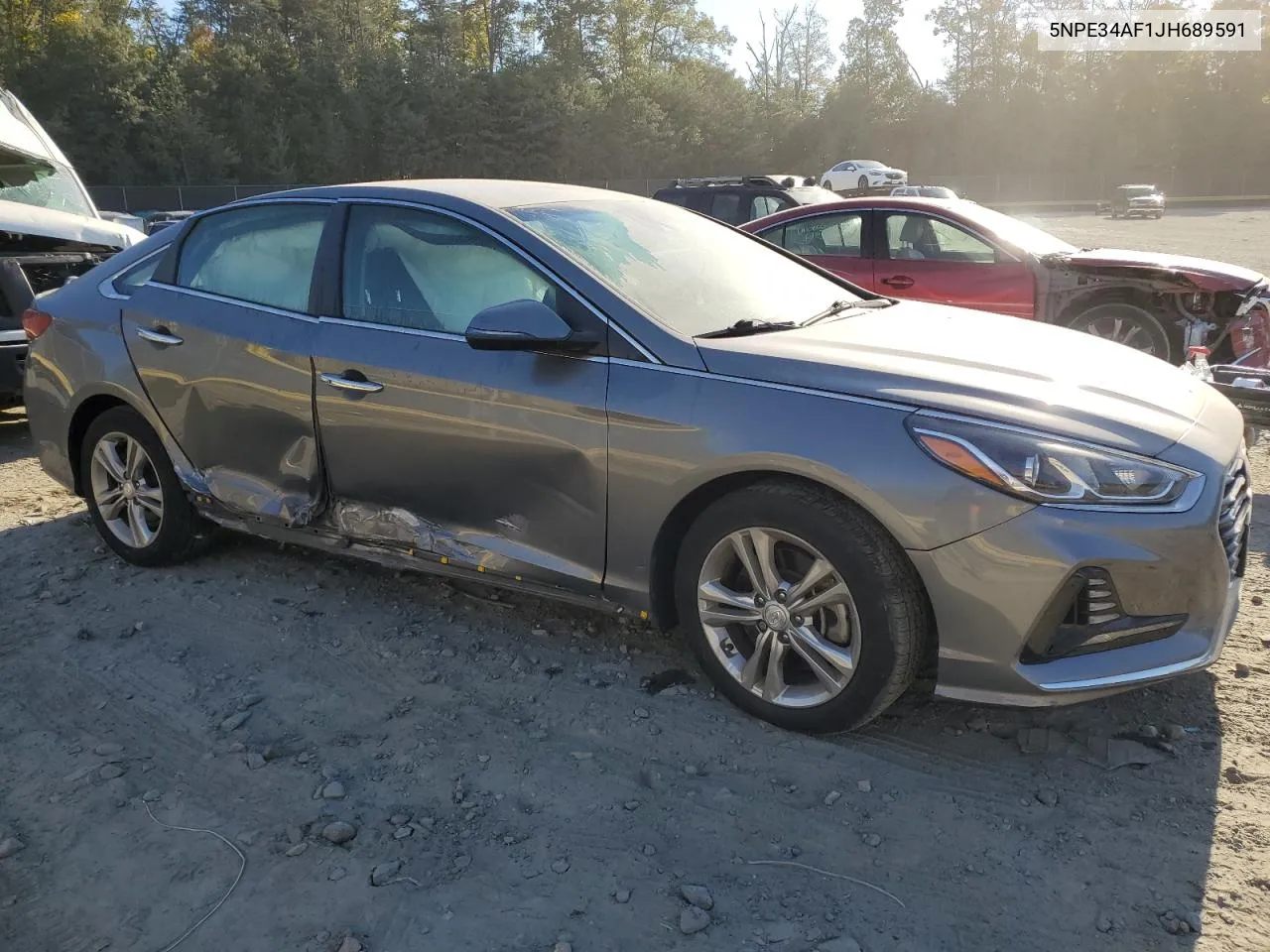 2018 Hyundai Sonata Sport VIN: 5NPE34AF1JH689591 Lot: 75105374