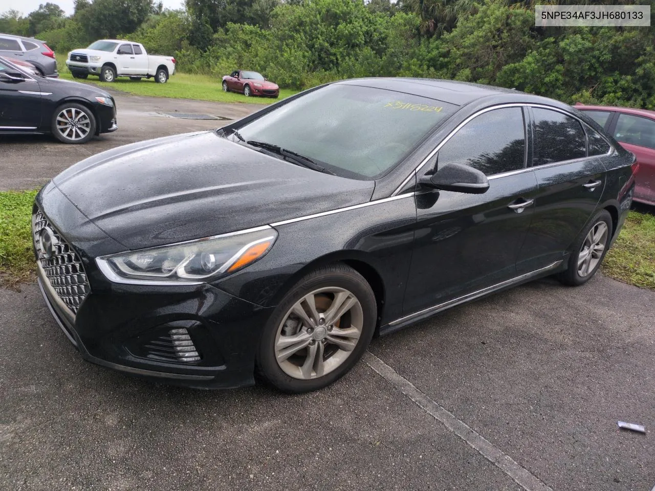 5NPE34AF3JH680133 2018 Hyundai Sonata Sport