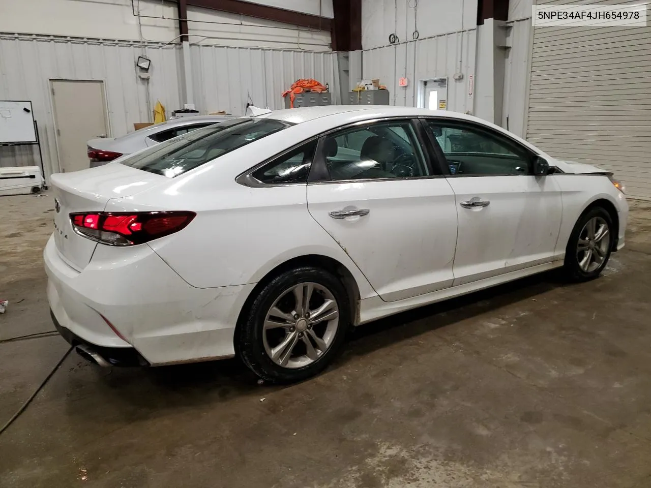 5NPE34AF4JH654978 2018 Hyundai Sonata Sport