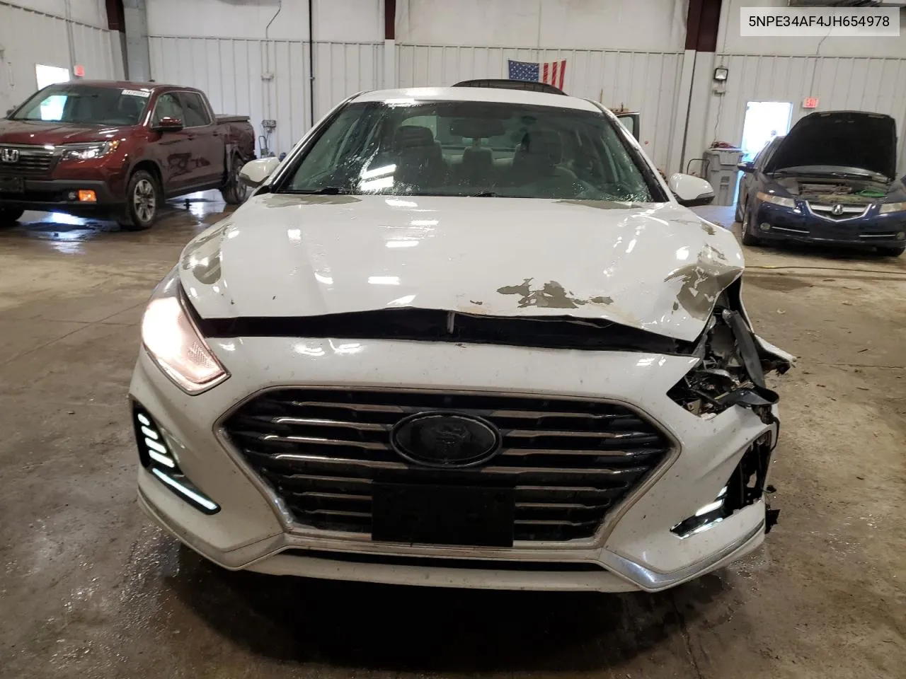 5NPE34AF4JH654978 2018 Hyundai Sonata Sport