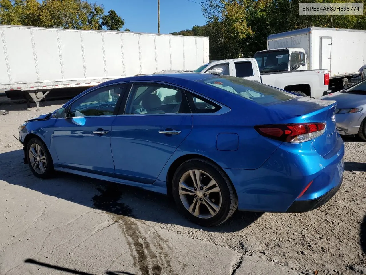 5NPE34AF3JH598774 2018 Hyundai Sonata Sport