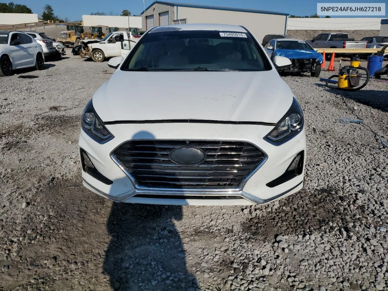 2018 Hyundai Sonata Se VIN: 5NPE24AF6JH627218 Lot: 75405914