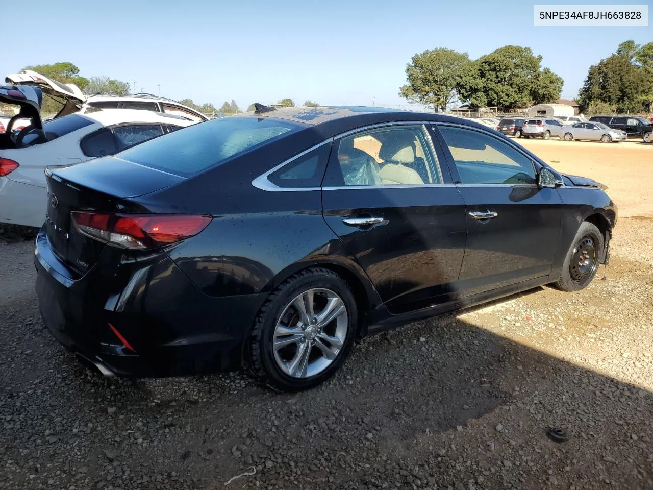 5NPE34AF8JH663828 2018 Hyundai Sonata Sport