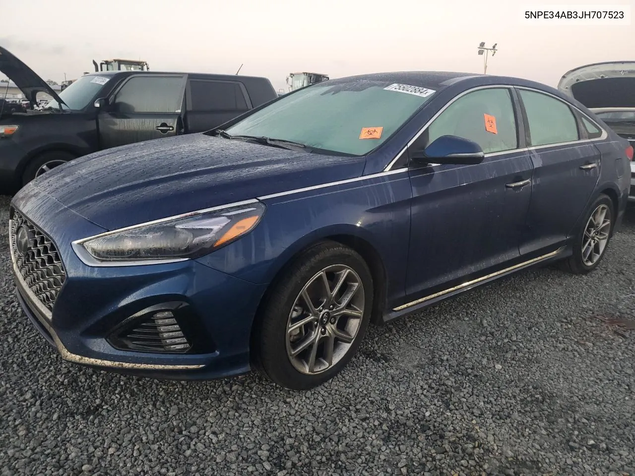 2018 Hyundai Sonata Sport VIN: 5NPE34AB3JH707523 Lot: 75502884