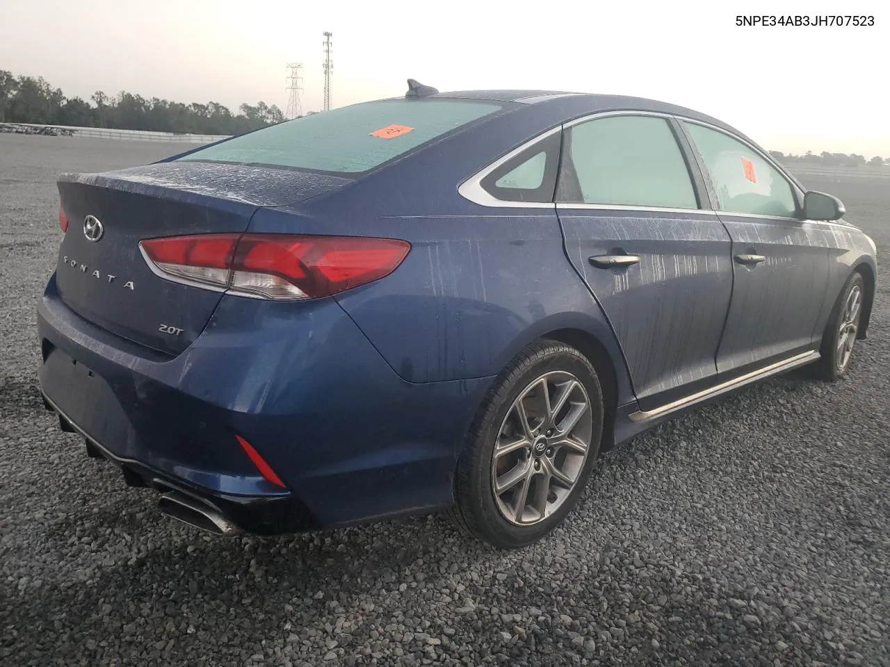 5NPE34AB3JH707523 2018 Hyundai Sonata Sport