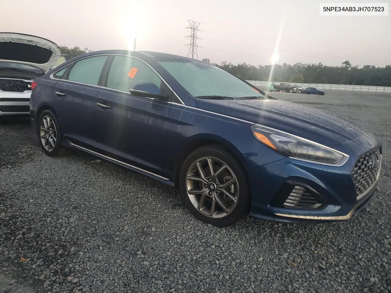 5NPE34AB3JH707523 2018 Hyundai Sonata Sport