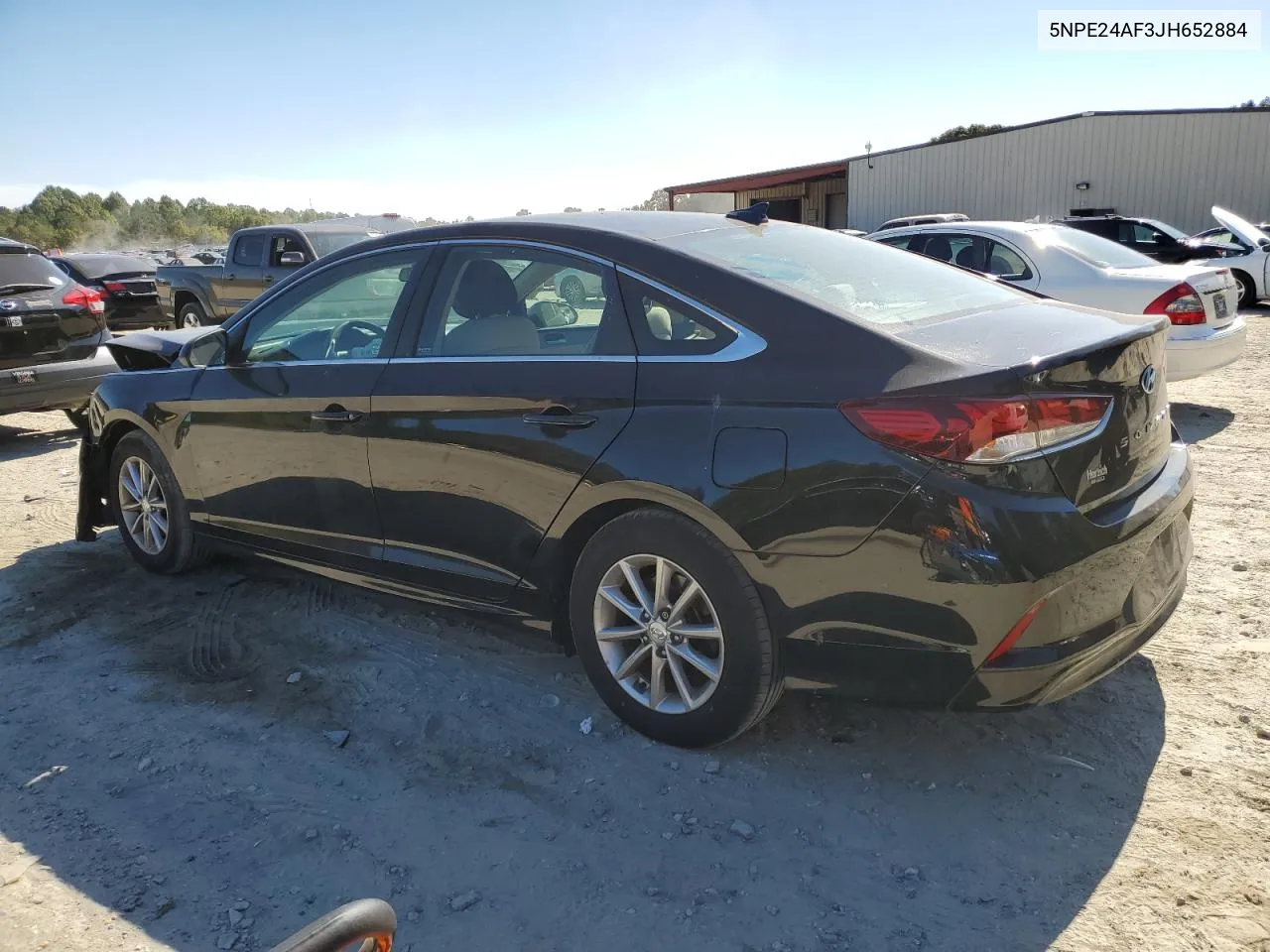 5NPE24AF3JH652884 2018 Hyundai Sonata Se