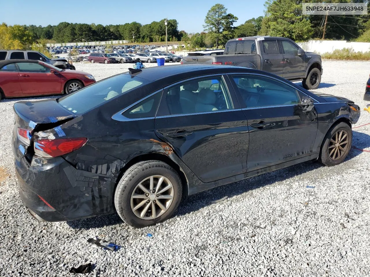 2018 Hyundai Sonata Se VIN: 5NPE24AF7JH633948 Lot: 75608844