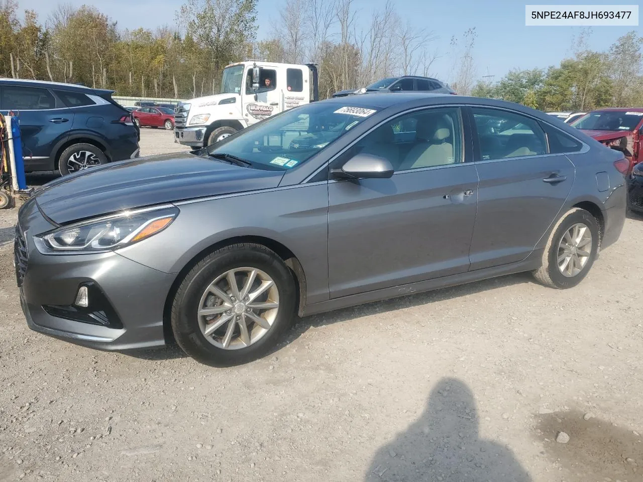 5NPE24AF8JH693477 2018 Hyundai Sonata Se