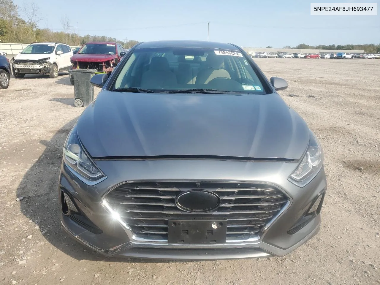 5NPE24AF8JH693477 2018 Hyundai Sonata Se