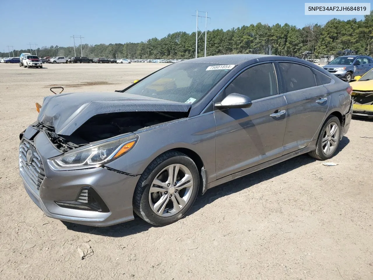 2018 Hyundai Sonata Sport VIN: 5NPE34AF2JH684819 Lot: 75801854