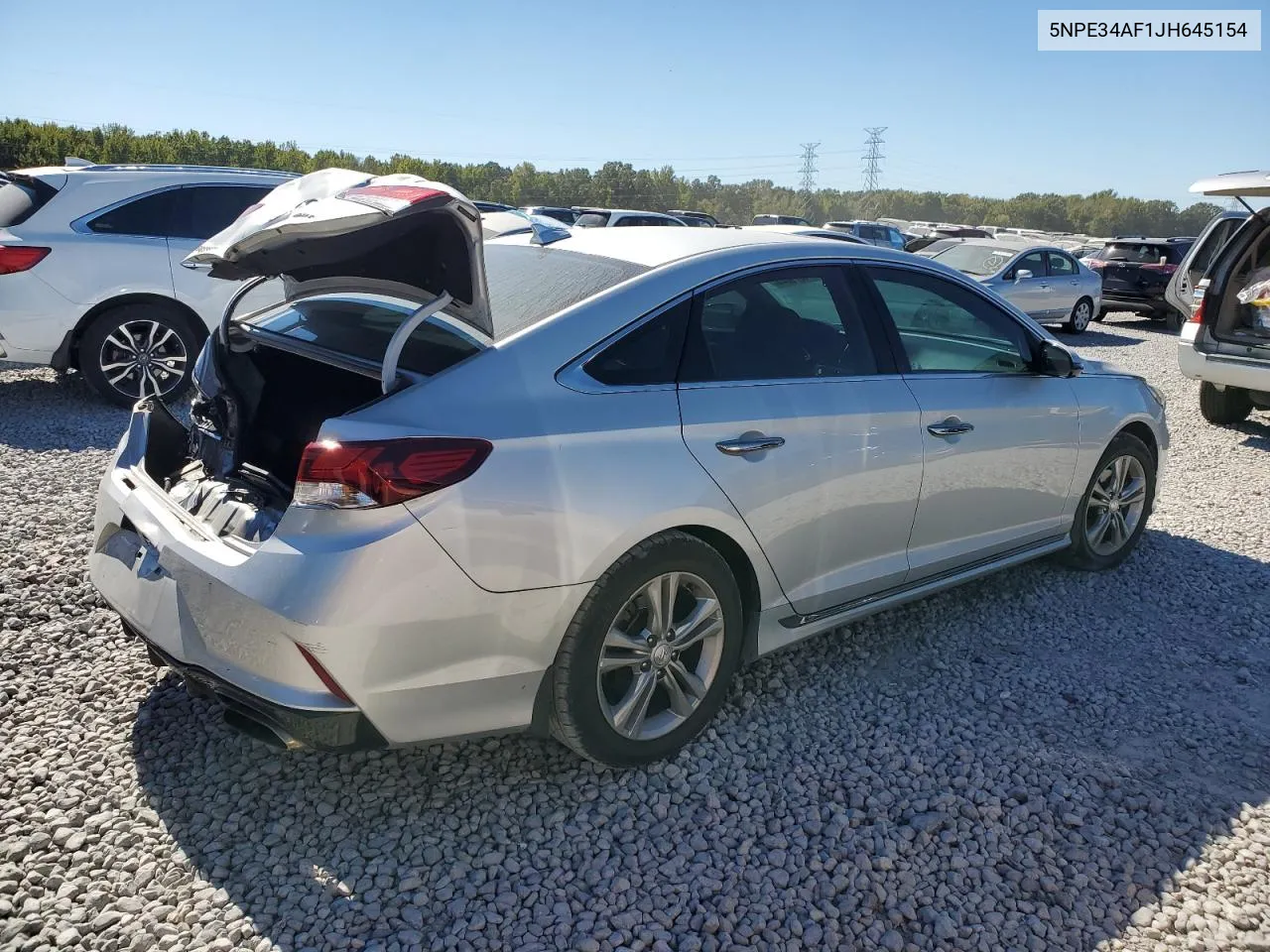 5NPE34AF1JH645154 2018 Hyundai Sonata Sport