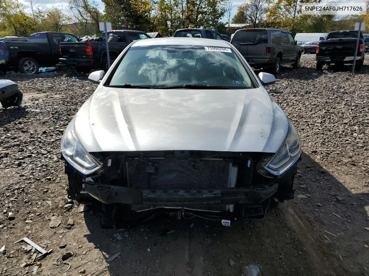 2018 Hyundai Sonata Se VIN: 5NPE24AF0JH717626 Lot: 75906284