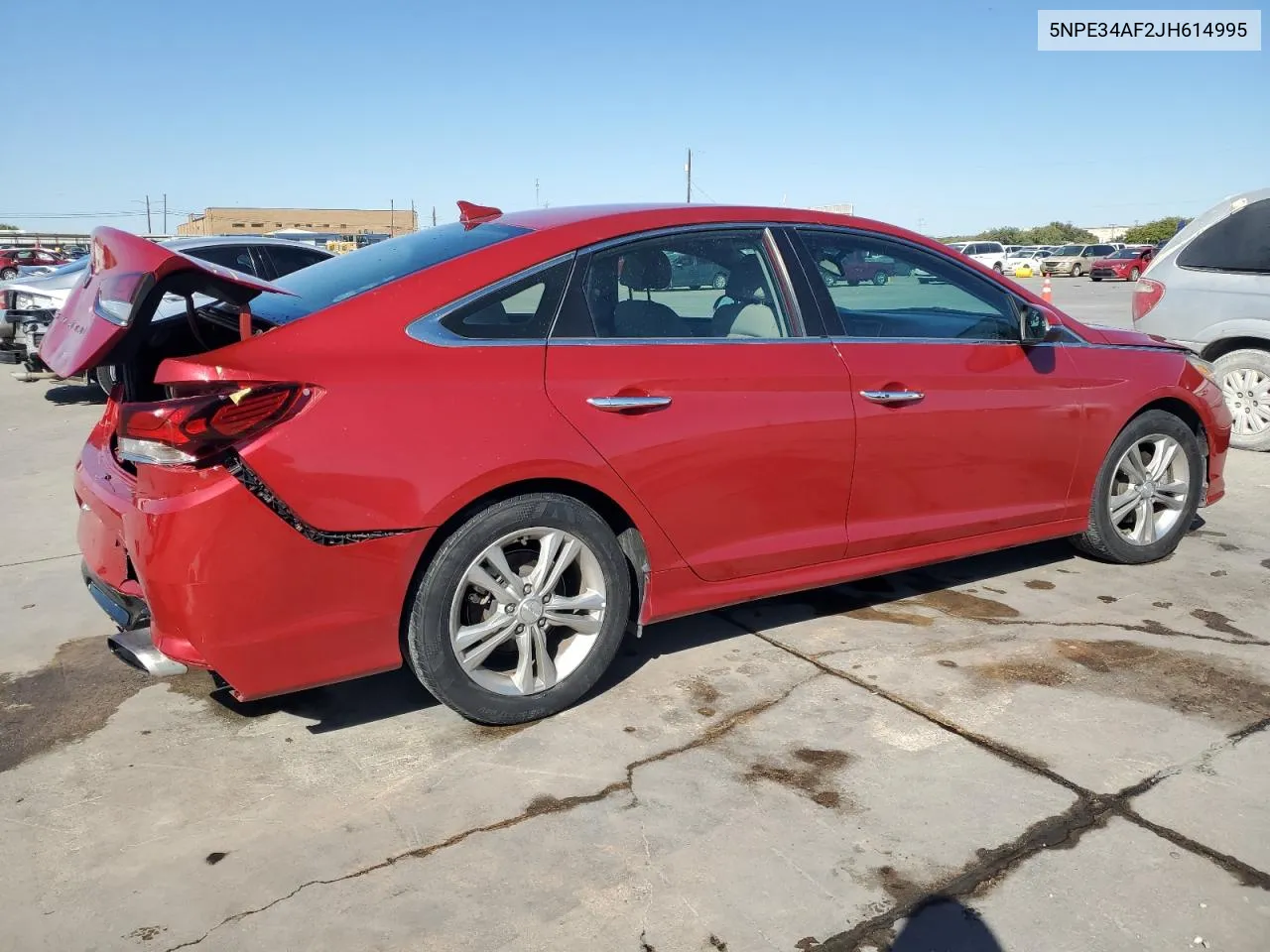 2018 Hyundai Sonata Sport VIN: 5NPE34AF2JH614995 Lot: 75957734