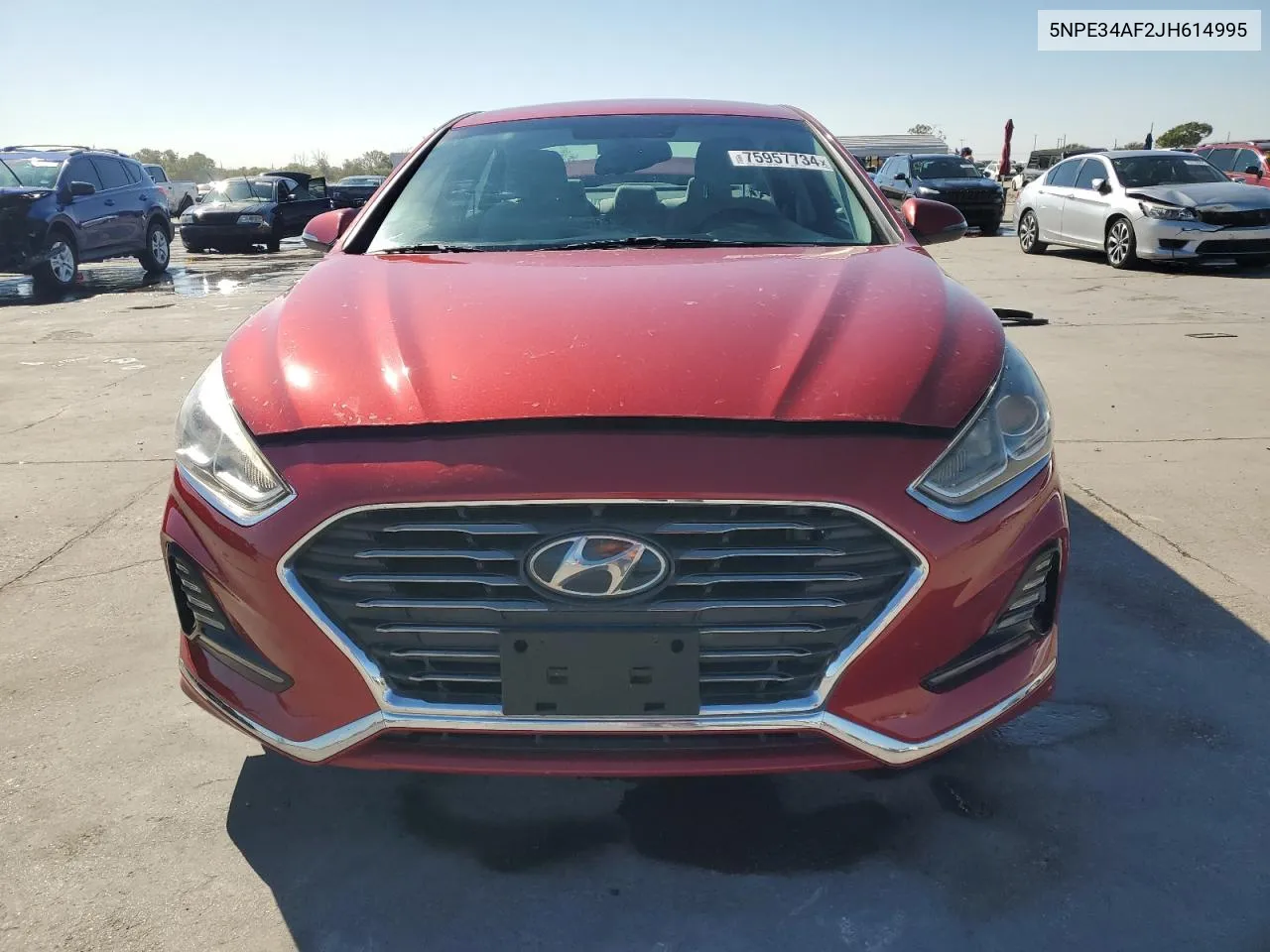 2018 Hyundai Sonata Sport VIN: 5NPE34AF2JH614995 Lot: 75957734