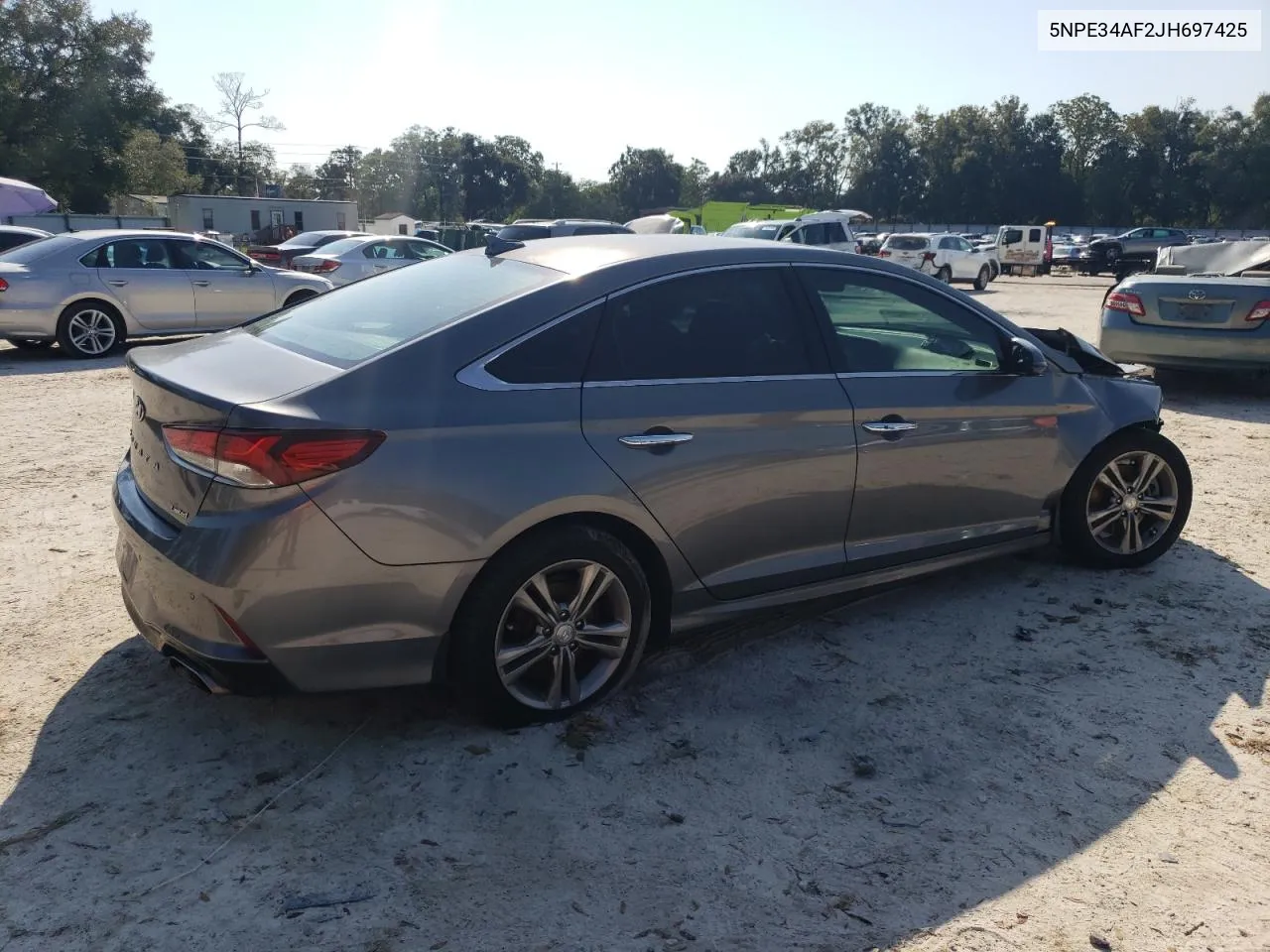 5NPE34AF2JH697425 2018 Hyundai Sonata Sport