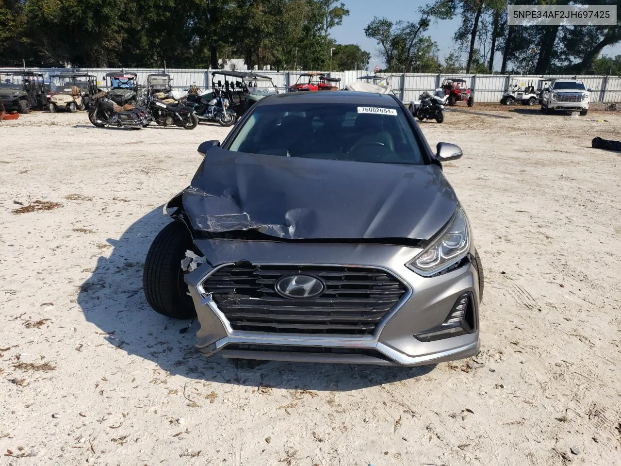 5NPE34AF2JH697425 2018 Hyundai Sonata Sport