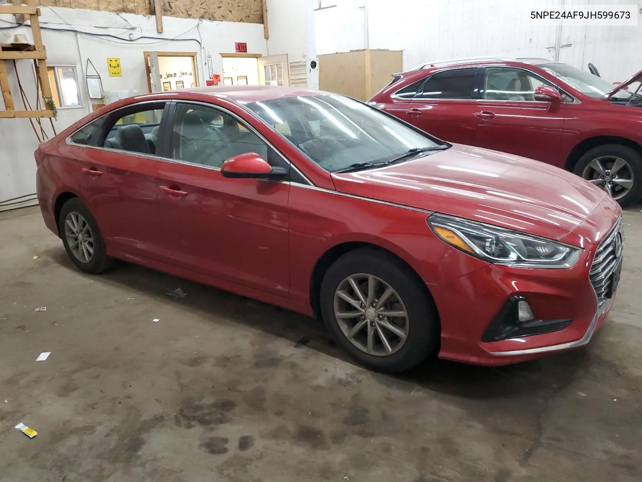 2018 Hyundai Sonata Se VIN: 5NPE24AF9JH599673 Lot: 76067954