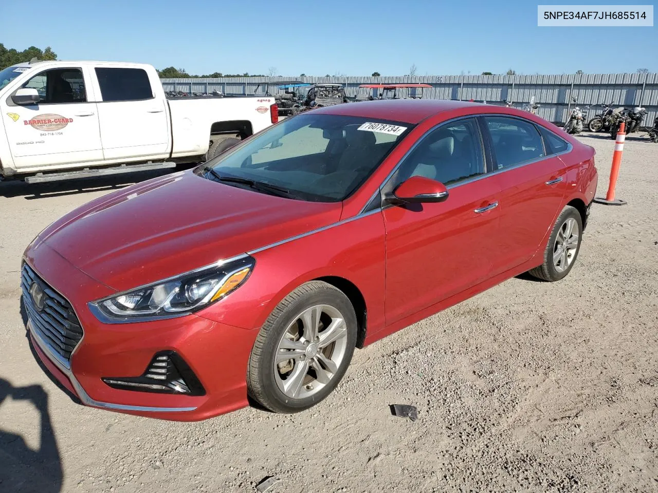 2018 Hyundai Sonata Sport VIN: 5NPE34AF7JH685514 Lot: 76078734