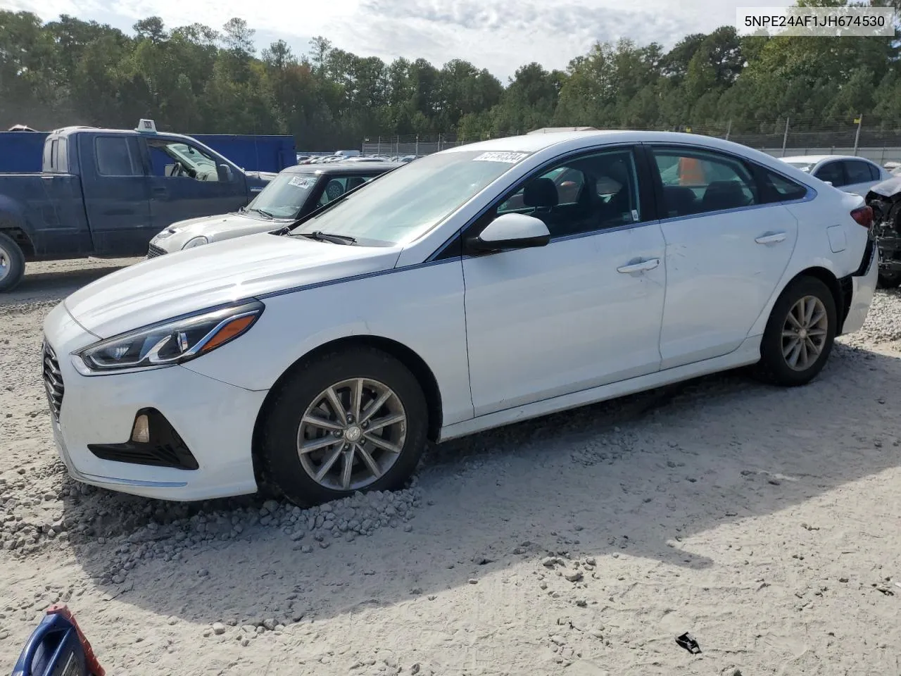 2018 Hyundai Sonata Se VIN: 5NPE24AF1JH674530 Lot: 76130334