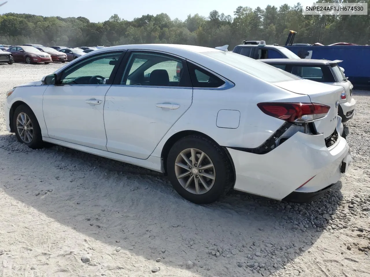 2018 Hyundai Sonata Se VIN: 5NPE24AF1JH674530 Lot: 76130334