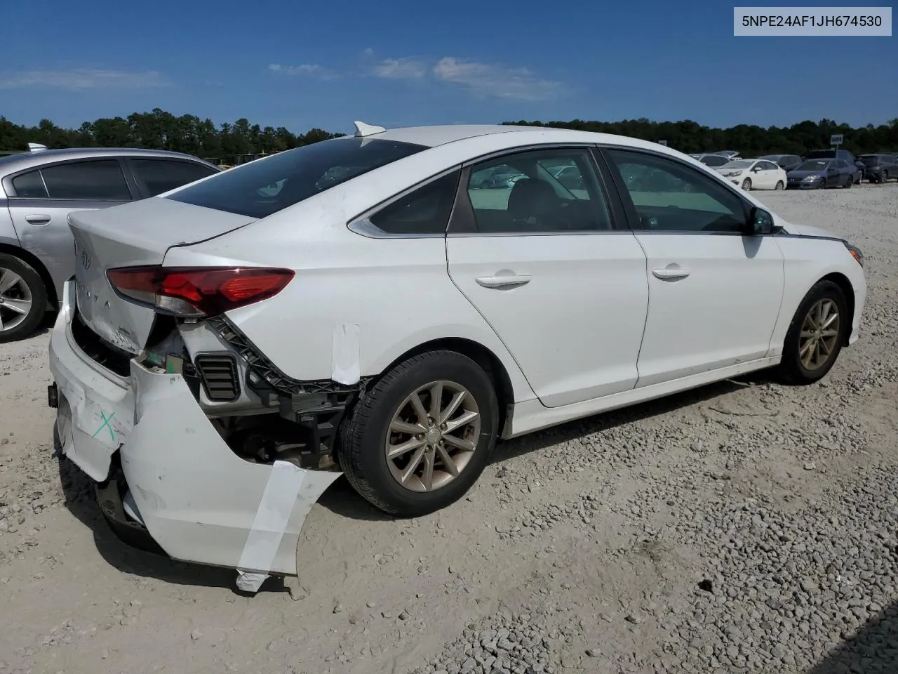 2018 Hyundai Sonata Se VIN: 5NPE24AF1JH674530 Lot: 76130334