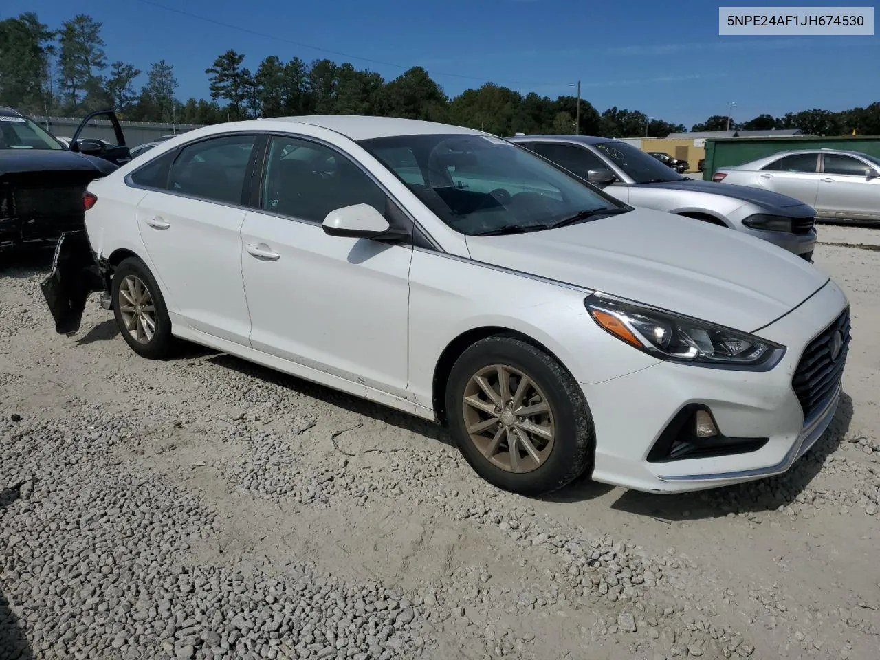 2018 Hyundai Sonata Se VIN: 5NPE24AF1JH674530 Lot: 76130334