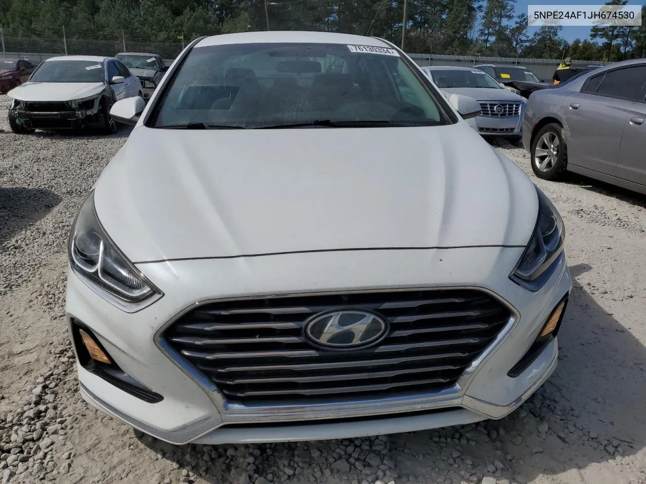 2018 Hyundai Sonata Se VIN: 5NPE24AF1JH674530 Lot: 76130334