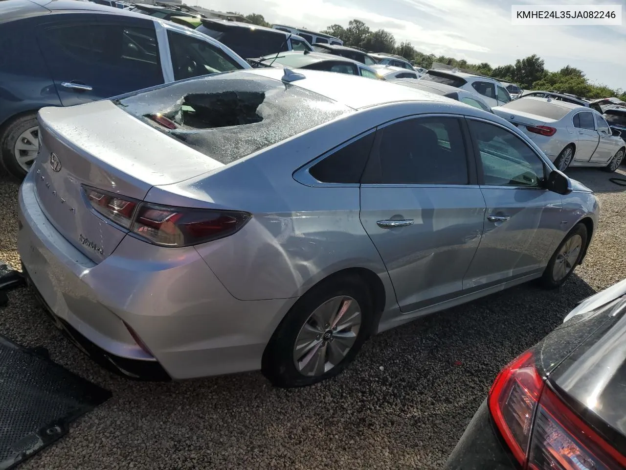 KMHE24L35JA082246 2018 Hyundai Sonata Hybrid