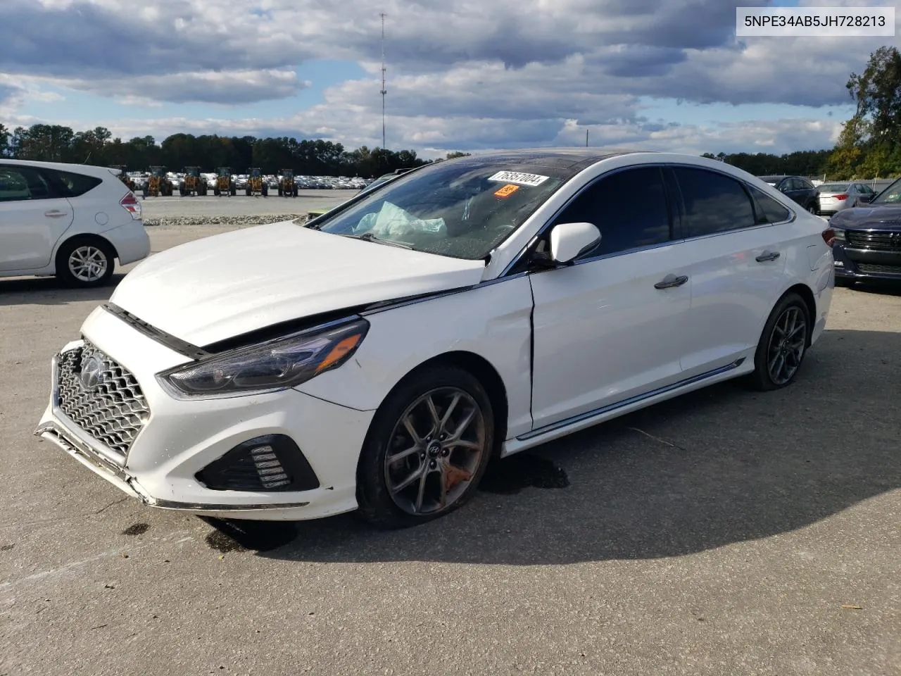 2018 Hyundai Sonata Sport VIN: 5NPE34AB5JH728213 Lot: 76357004