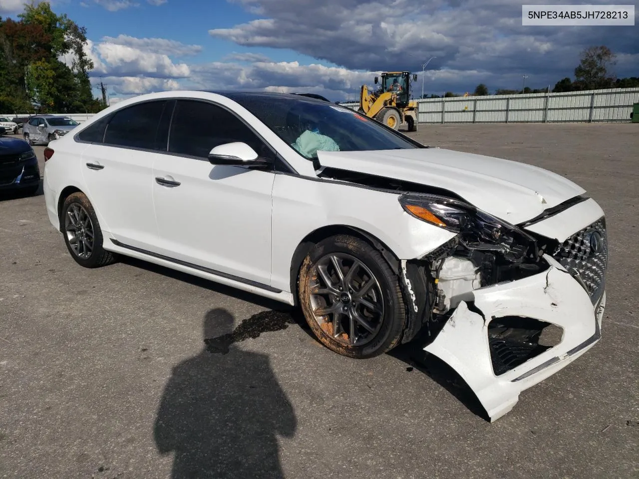 2018 Hyundai Sonata Sport VIN: 5NPE34AB5JH728213 Lot: 76357004