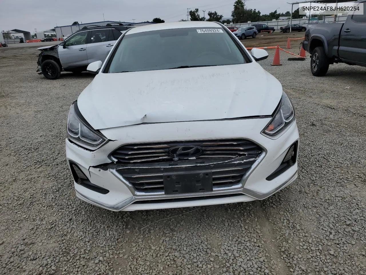 2018 Hyundai Sonata Se VIN: 5NPE24AF8JH620254 Lot: 76408924