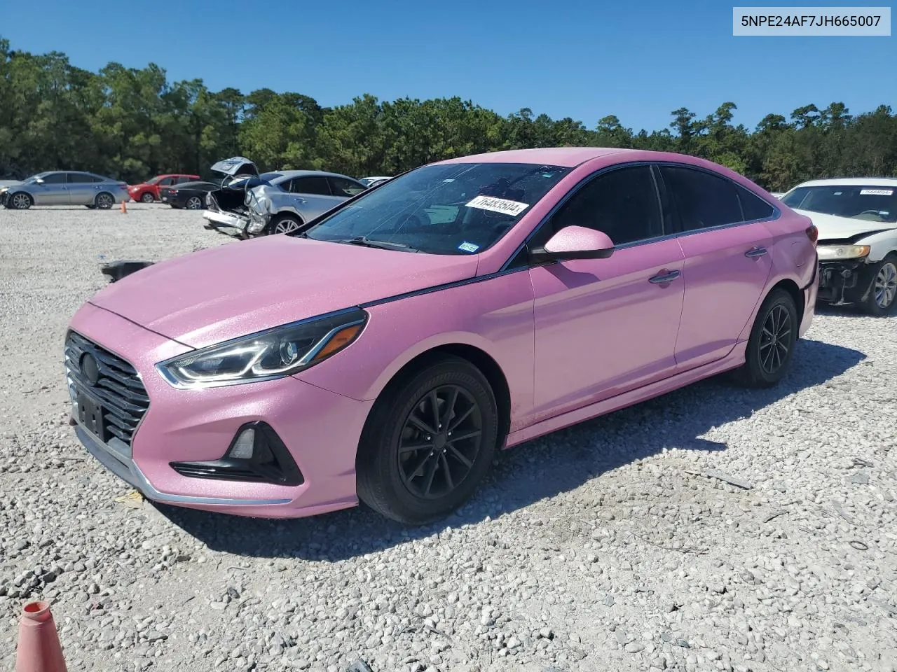 2018 Hyundai Sonata Se VIN: 5NPE24AF7JH665007 Lot: 76483504