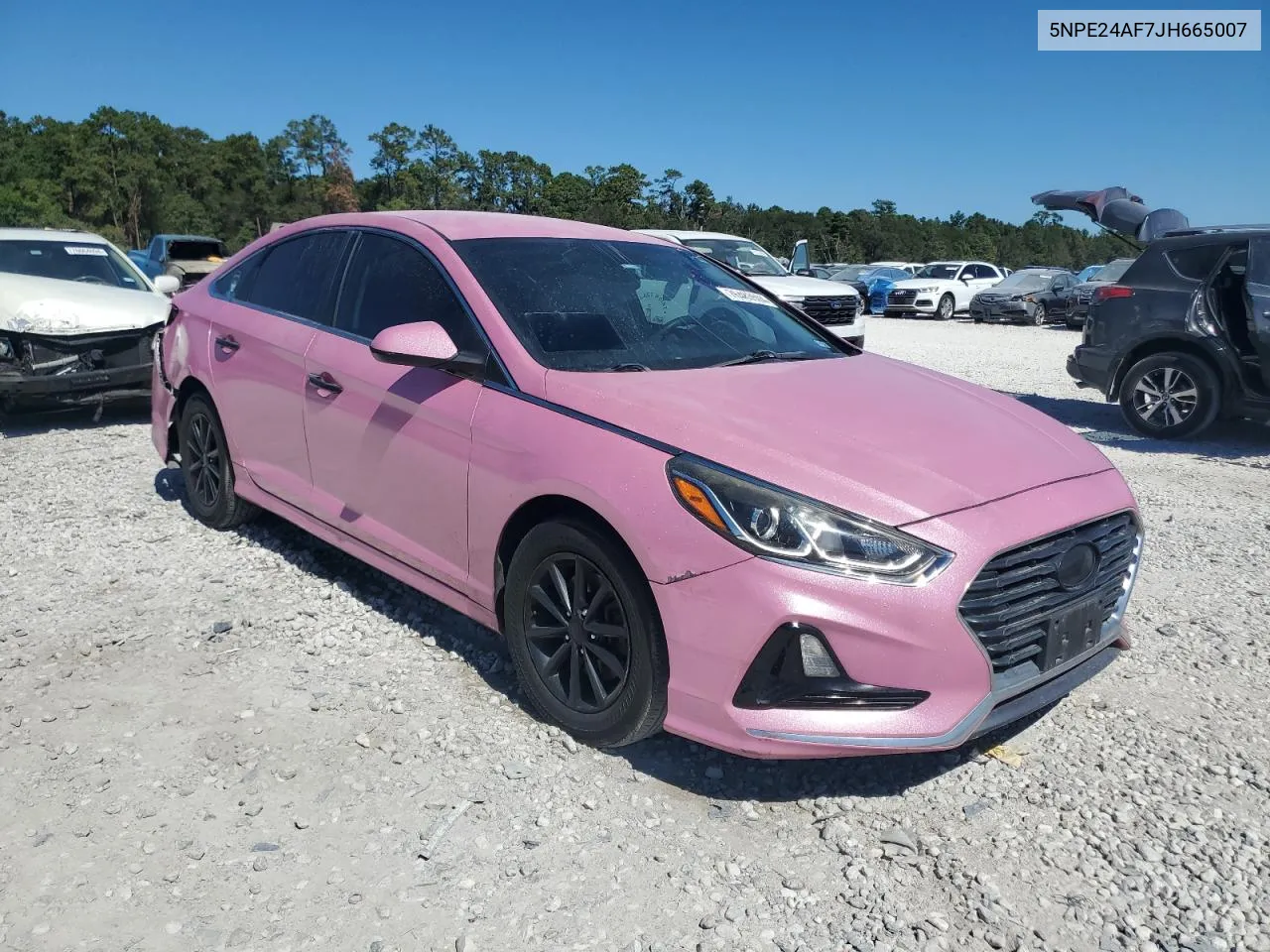 5NPE24AF7JH665007 2018 Hyundai Sonata Se