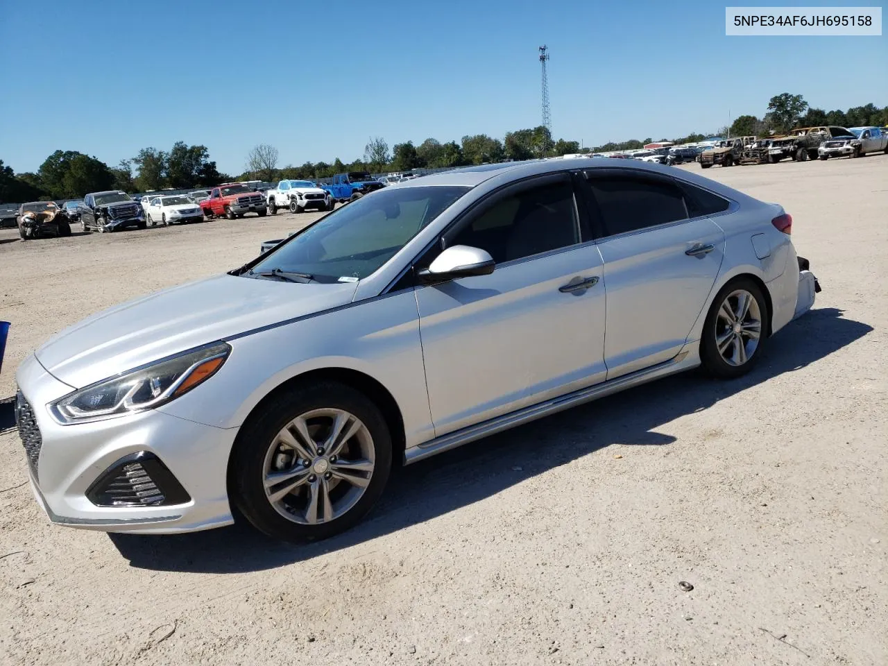 5NPE34AF6JH695158 2018 Hyundai Sonata Sport