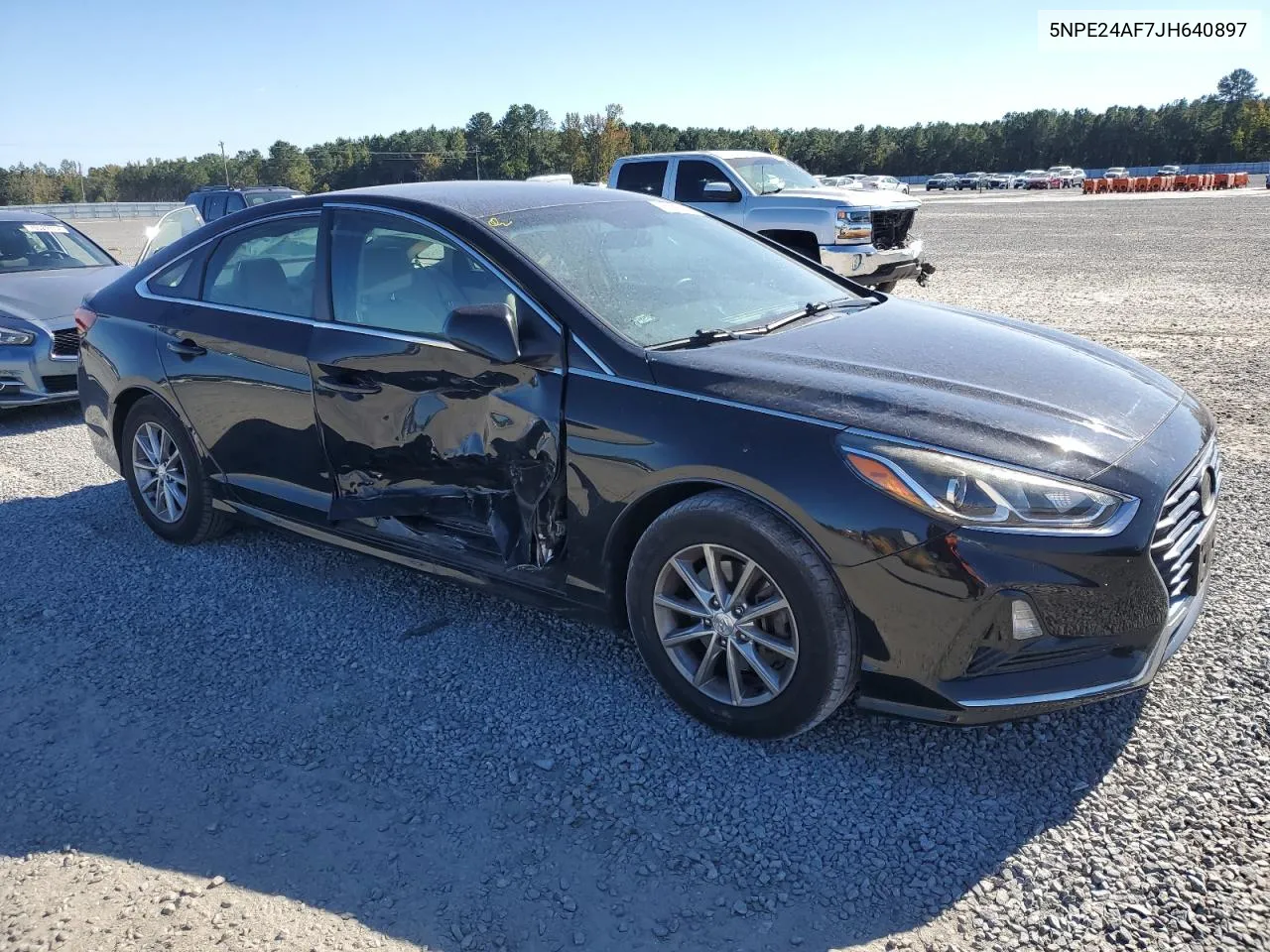 2018 Hyundai Sonata Se VIN: 5NPE24AF7JH640897 Lot: 76559994